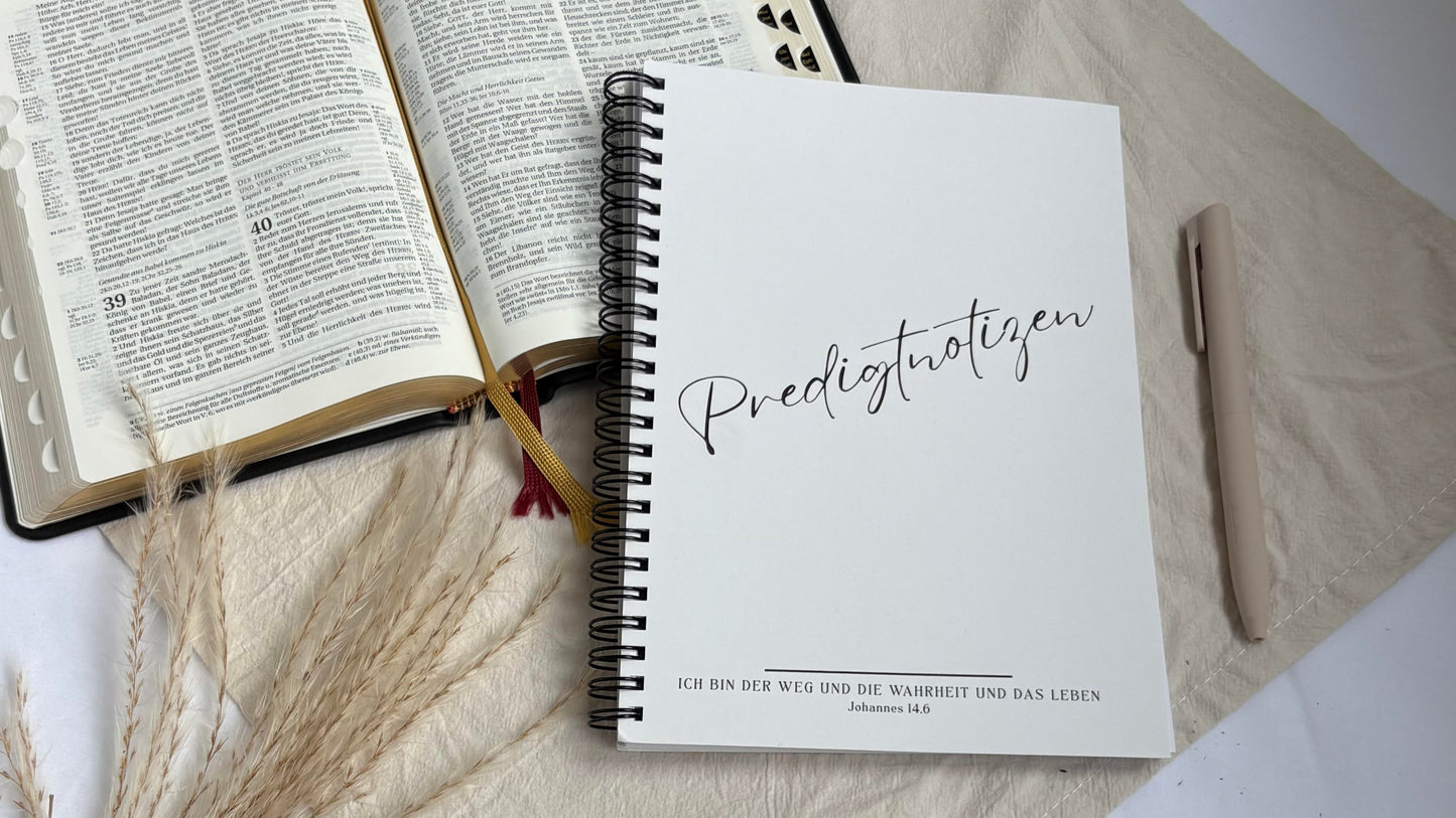 Predigtnotizbuch